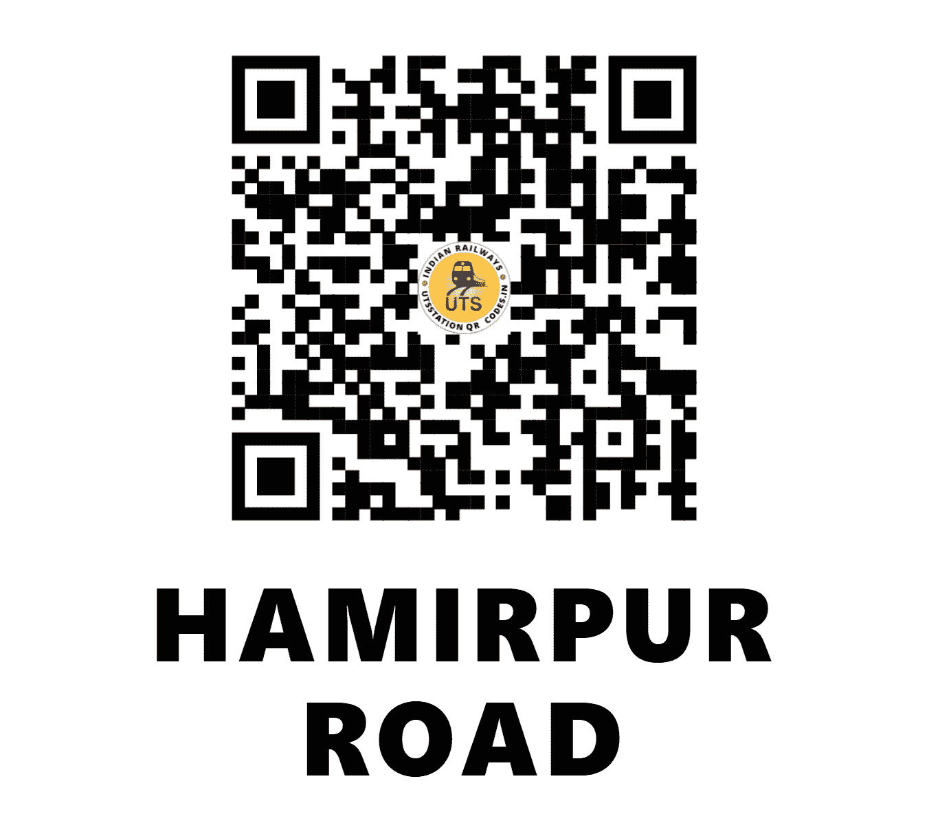UTS QR Code for HAMIRPUR ROAD - HAR (NC - UTTAR PRADESH)